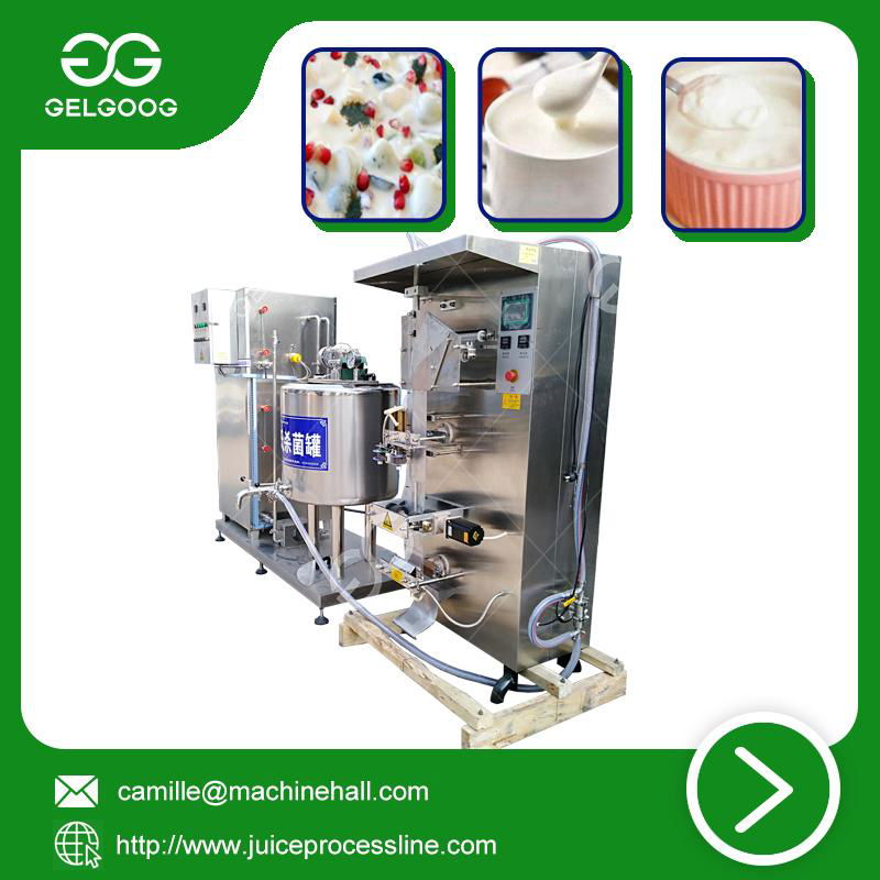 Yogurt production line pasteurization and filling Machine Reasonable Price Steri 3