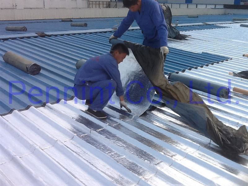 Pre-applied self-adhesive bitumen waterproofing membrane roofing sheets 2