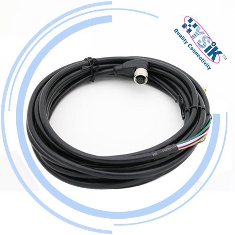 Cognex 12芯电源数据传输电缆 CCB-PWRIO-05 5米工业相线束 2