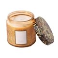 Custom coloured soy wax candle jar