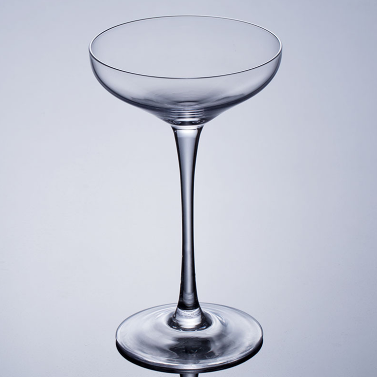 Crystal glass 5oz long stem martini glass premium bar glass for cocktail drinkin 2