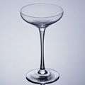 Crystal glass 5oz long stem martini glass premium bar glass for cocktail drinkin 2