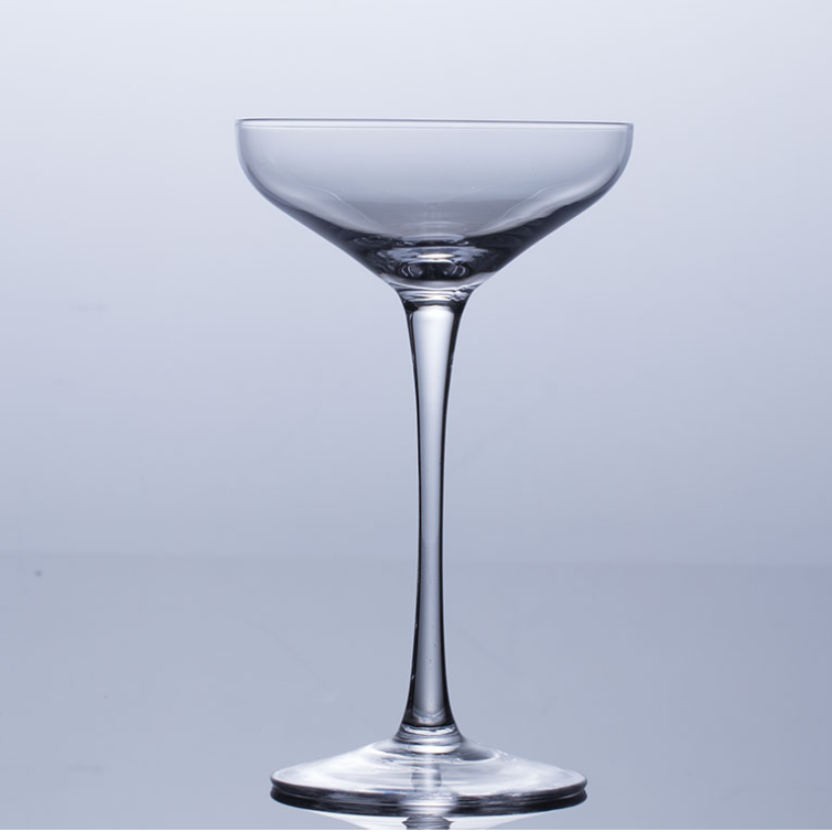 Crystal glass 5oz long stem martini glass premium bar glass for cocktail drinkin 3