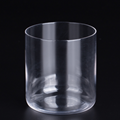 Super thin crystal stemless cocktail glass handmade whiskey glass tumbler 400ml