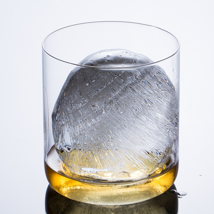 Super thin crystal stemless cocktail glass handmade whiskey glass tumbler 400ml 5