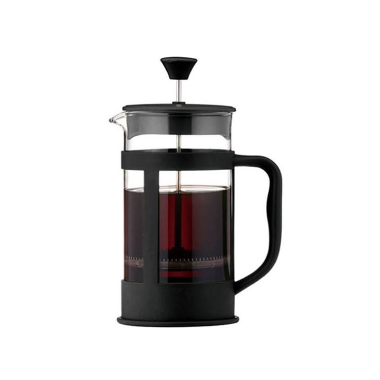 Borosilicate glass french press with BPA free plastic frame 1L  