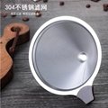 Wholesale 350ml 600ml 800ml pour over coffee maker with wooden band 3