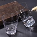 Shenhua lead-free crystal fuji whiskey glass old fashioned whiskey tumbler 