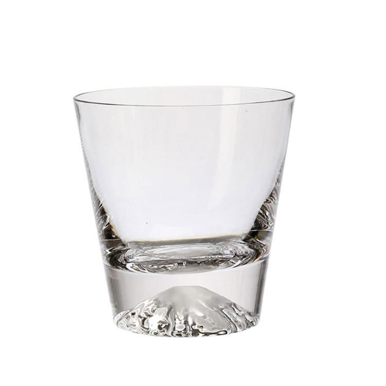 Shenhua lead-free crystal fuji whiskey glass old fashioned whiskey tumbler  3