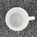 Thick white jade glass coffee mug 2