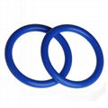 blue silicone rubber o ring 3 inch manufacturers in china