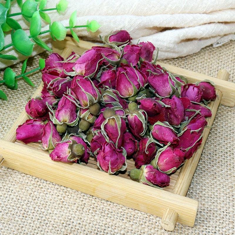 Top quality herbal tea dried roses flower Rosa rugosa tea for export  5