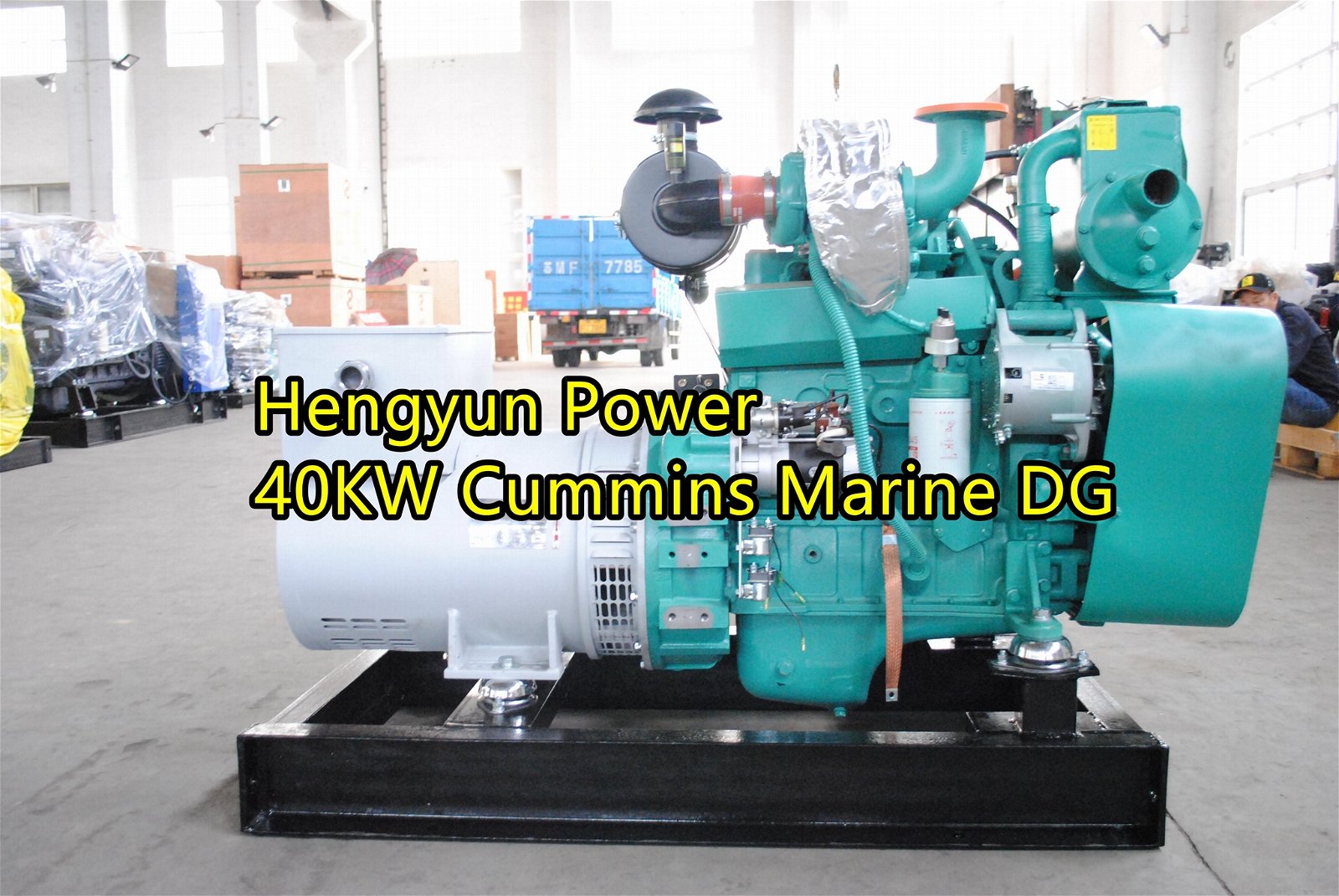 40KW Cummins Marine diesel generator 2