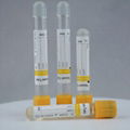 Factory supply Gel & Clot Activator tube 16*100mm Disposable Vacuum Blood Collec 2