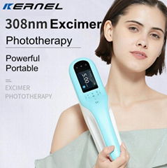 Portable EffectiveViiligo Psoriasis Eczema Kernel UVB Lamps Excimer laser UV Pho