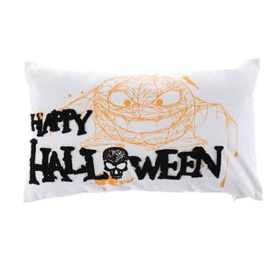 Halloween Embroidery Cushion