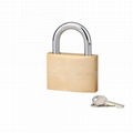 High Quality Middle Heavy Duty Brass Padlock with Brass Keys 1