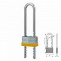 Laminated Steel Padlock with Adjustable Shackle   Cartoon Combination Padlock   1