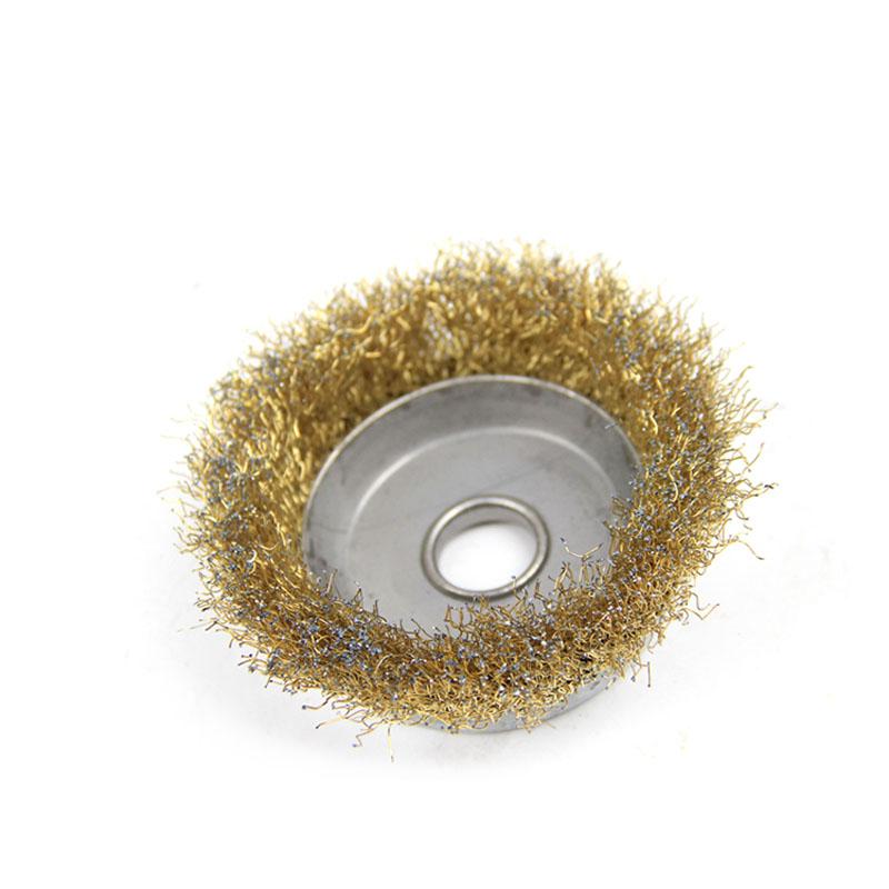  Crimped Steel Wire Cup Brushes for Rust Removal 3