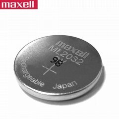 代理maxell萬勝ML2032充電紐扣電池