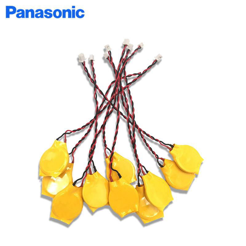 松下/Panasonic纽扣电池CR2032带线插头CR2032可定制各种带线插头 2