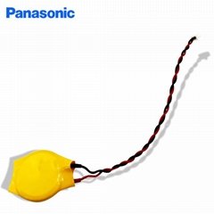 松下/Panasonic紐扣電池CR2032帶線插頭CR2032可定製各種帶線插頭