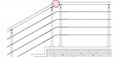 不锈钢135度弯头楼梯扶手配件 5