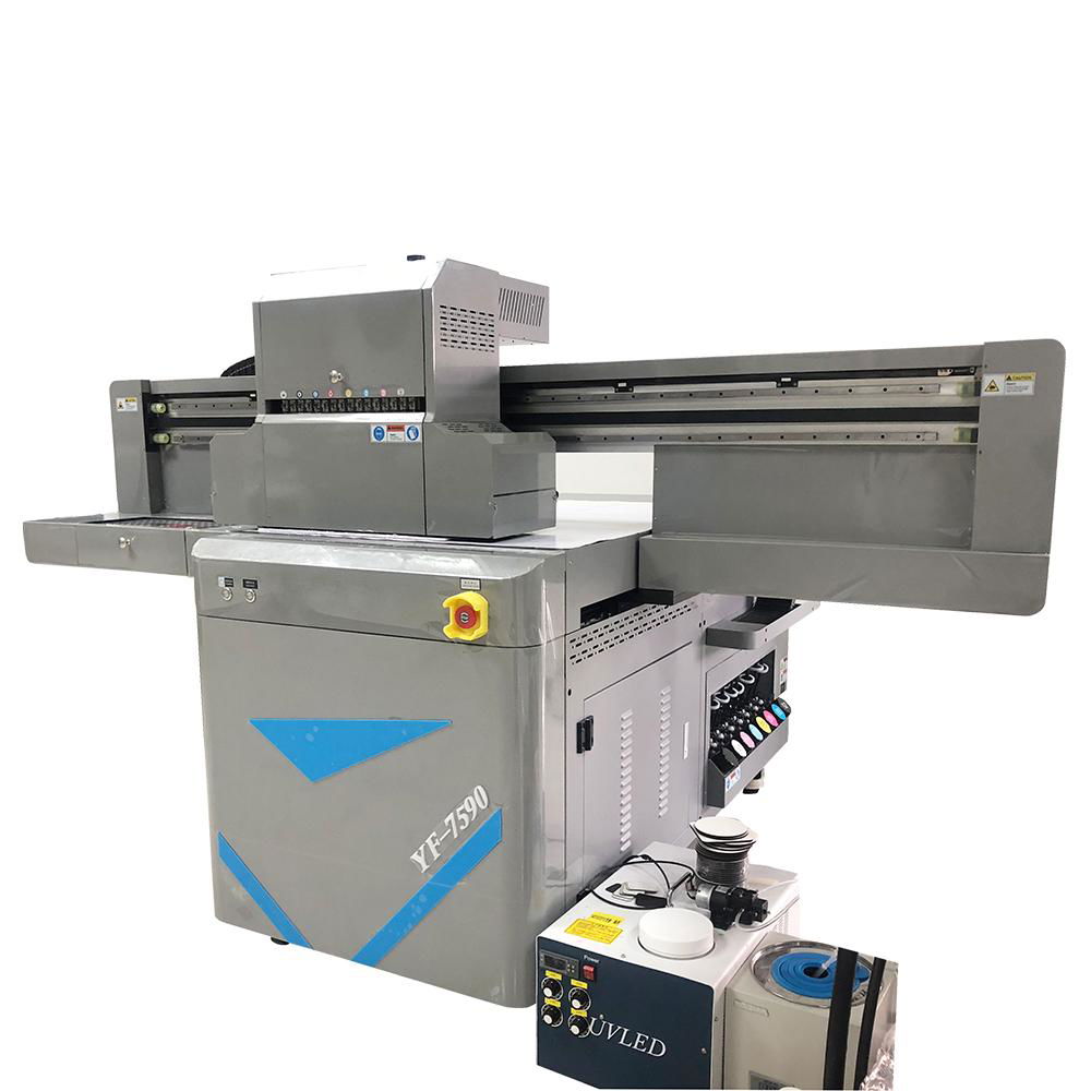 High quality 7590 uv flatbed digital wood printing machine 3