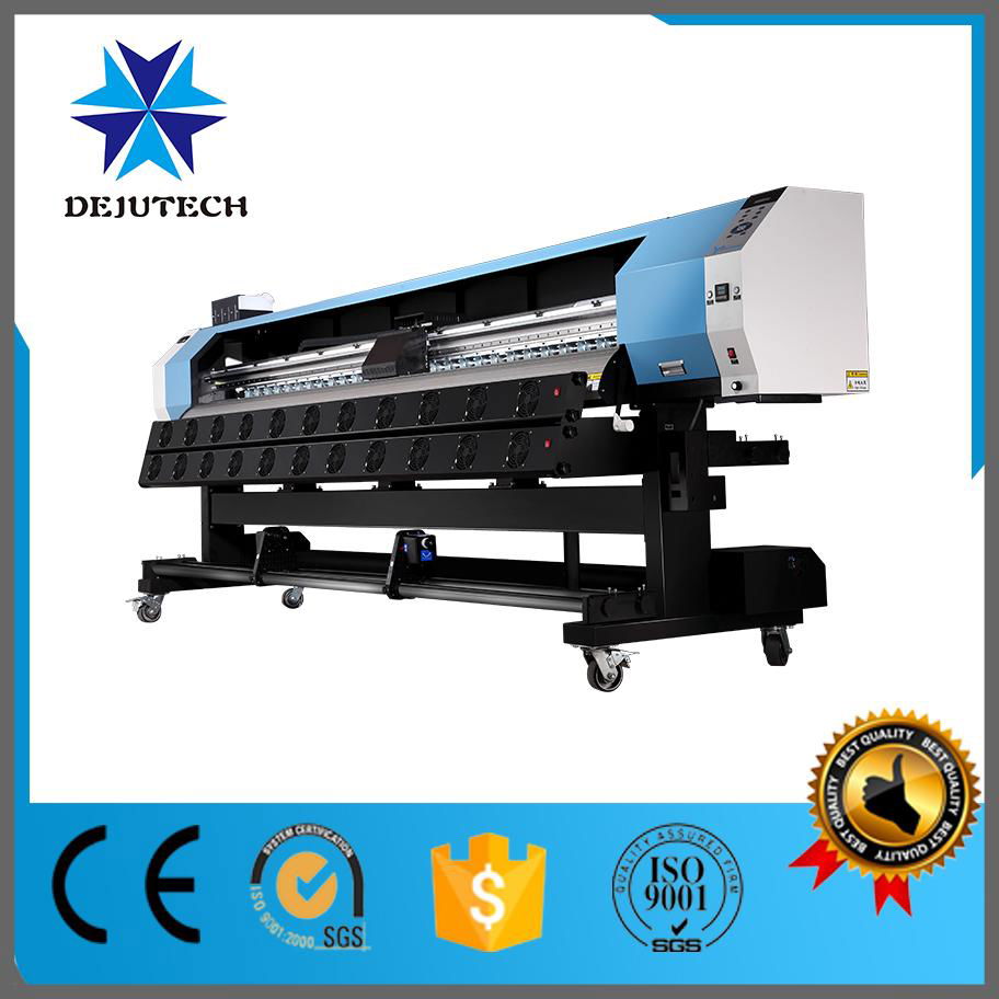 1.6m 1.8m solvent ink printer with xp600 printhead small size inkjet plotter 4