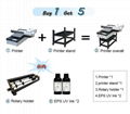 xp600 6090 UV printer led universal UV flatbed printer for phone case,wood board 3