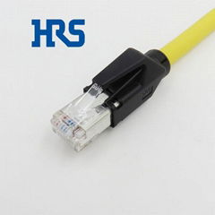 HRS RJ45 CONNECTOR TM21P-88P(03) CRYSTAL