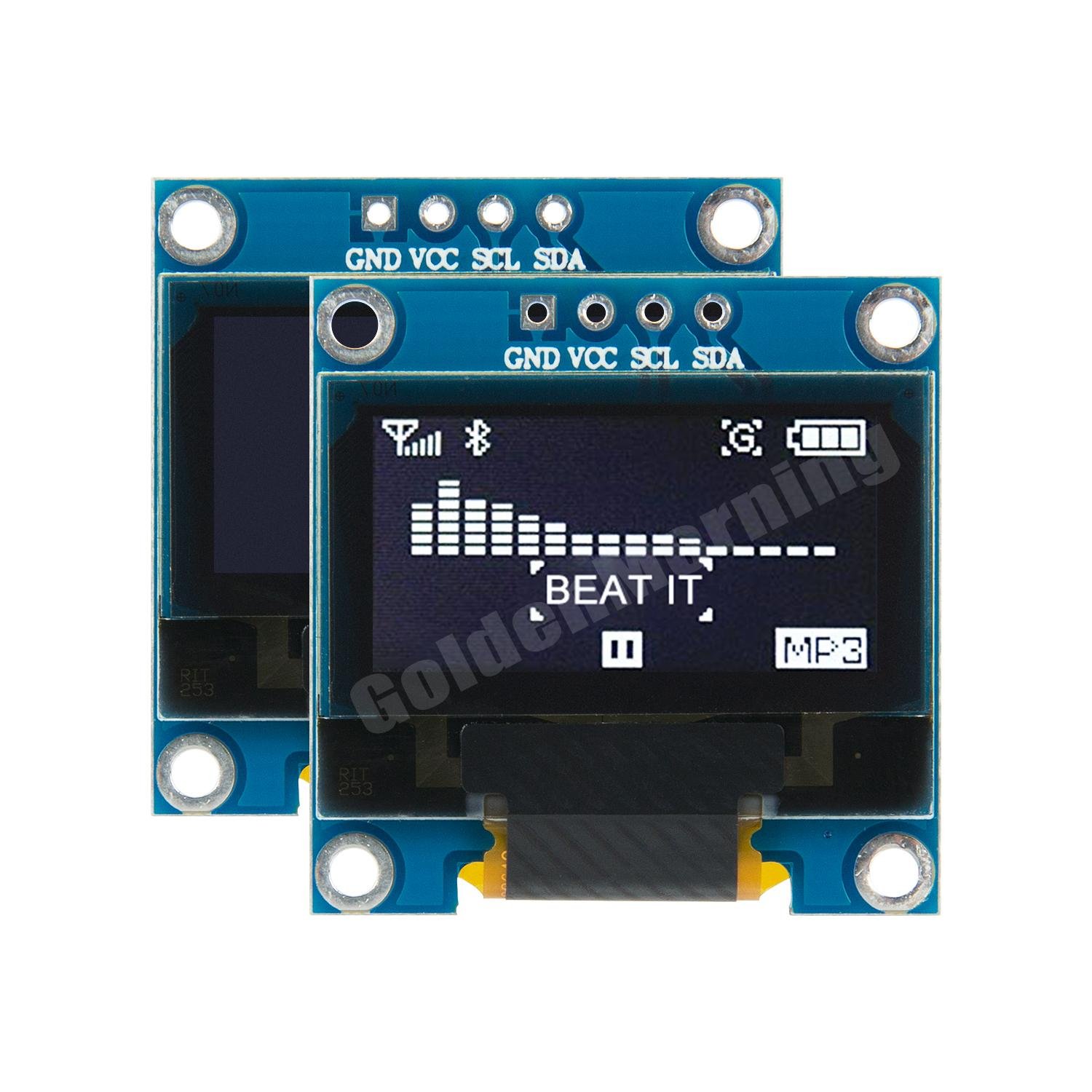 SSD1306/SSD1315 128x64 SPI IIC I2C Arduinos OLED 0.96 Inch OLED Display Module