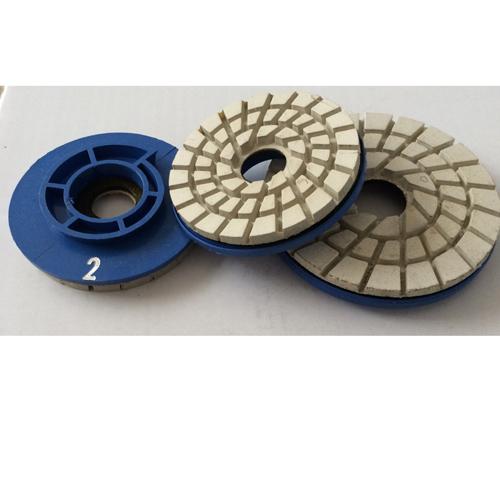 4" 4-step diamond resin chamfering wheels for granite 3