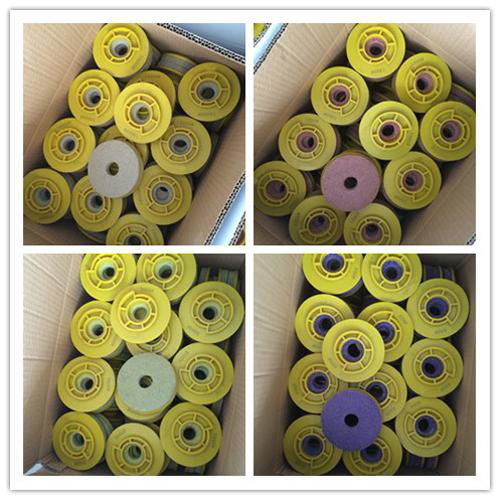 4inches 6000# Diamond Sponge Chamfering Wheels 5