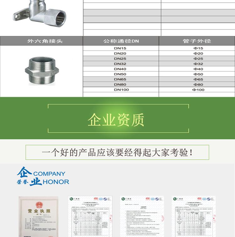 304不锈钢弯头45°B型等径弯头家用不锈钢弯头双卡压45弯头 5