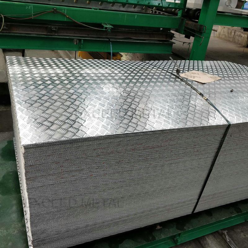 1100 H1* aluminium tread plate 5