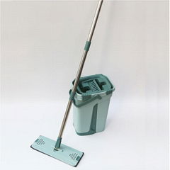 Automatic Squeeze Flat Mop And Bucket Self-washed and Dry Microfiber Flat Magic 