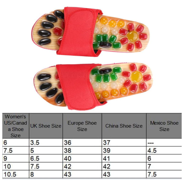 Stone Foot Massage Shoes Sandals Slippers 4