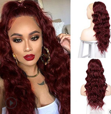 2020 hot selling synthetic fiber wigs  2