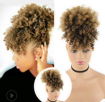 Africa fluffy small curly hair buds  hot sale 3