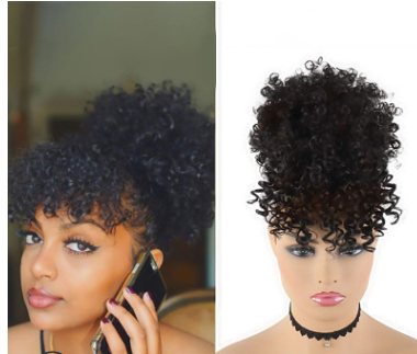Africa fluffy small curly hair buds  hot sale 4