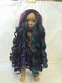 hot-selling America synthetic fiber doll wigs  1