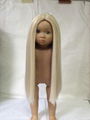 Fashion long straight  America synthetic fiber doll wigs  1