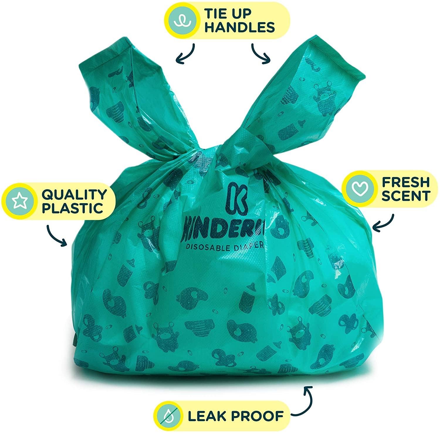 Plastic Baby nappy bag 2