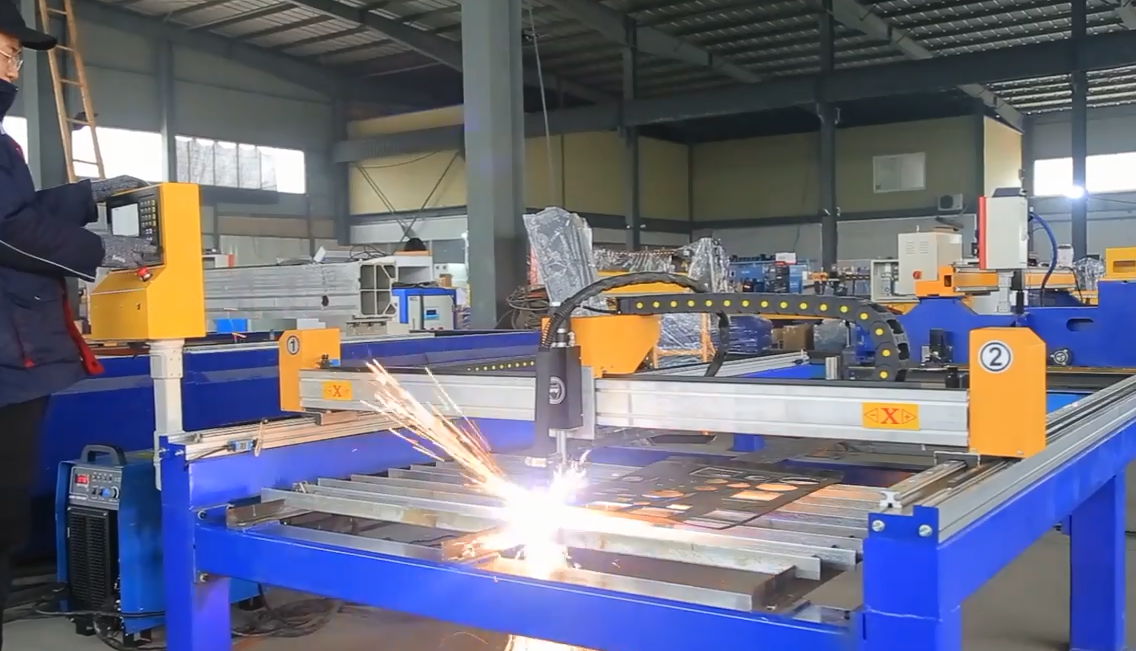 JX-T1530 Removable Table Type CNC Plasma Cutting Machine Metal Plate Cutter 2