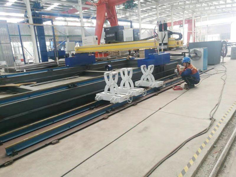 JX-4080 Gantry Type CNC Plasma Tube Cutter Machine Plasma Pipe Cutter 3