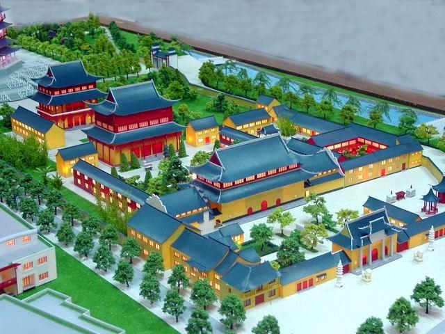 仿古建築沙盤模型設計製作 2