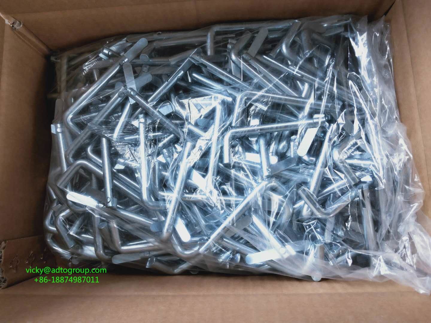 9" Coupling pin spring Toggle pin span pin pigtail frame scaffold accessories 3