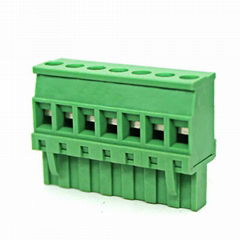 Plug-in terminal PCB terminal side into vertical socket connector 2EDGKA-5.08mm