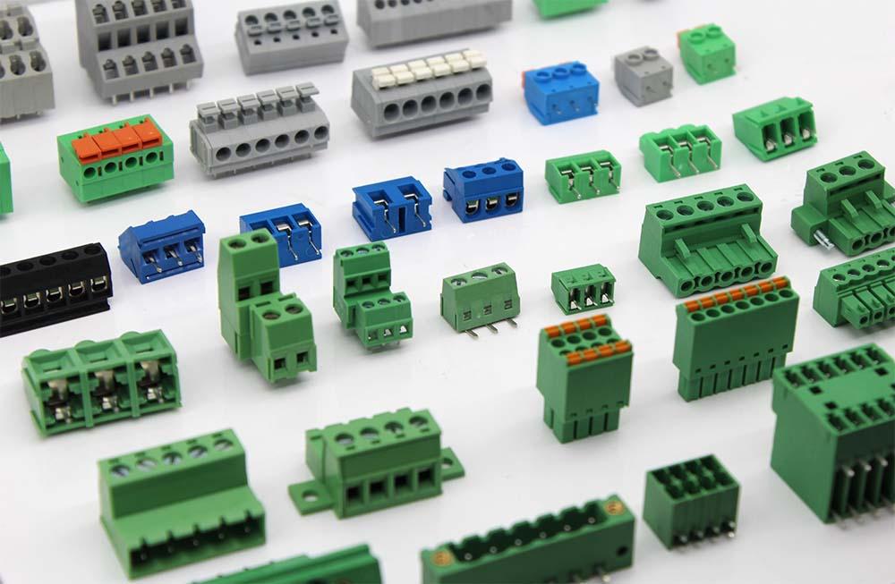 插拔式接线端子PCB接线端子侧面进直立式插座连接器 2EDGKA-5.08mm 5